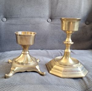 ⭐️Vintage Brass Candle Holders⭐